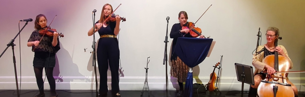 Oxfolk Ceilidh with Bristol Ceilidh Quartet and caller Hannah Moore